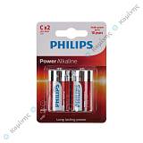 ΜΠΑΤΑΡΙΕΣ ΑΛΚΑΛΙΚΕΣ PHILIPS "C" (2 ΤΕΜ.)