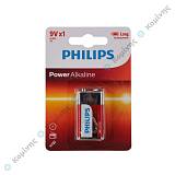ΜΠΑΤΑΡΙΑ ΑΛΚΑΛΙΚΗ ΤΕΤΡΑΓΩΝΗ PHILIPS 9 Volt