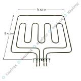 ΑΝΩ ΑΝΤ/ΣΗ + ΓΚΡΙΛ PITSOS 1500+2000W ΦΑΡΔΥΑ (E.G.O.)