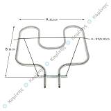 ΚΑΤΩ ΑΝΤ/ΣΗ GORENJE 1100W ΑΛΟΥΜΙΝΙΟΥ