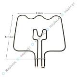 ΚΑΤΩ ΑΝΤ/ΣΗ ELECTROLUX ΔΙΠΛΗ 1000+500W