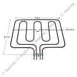 ΑΝΩ ΑΝΤ/ΣΗ & ΓΚΡΙΛ VESTEL 1400+1200W