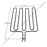 ΑΝΤ/ΣΗ ΕΠΑΓΓ. ΣΧΑΡΙΕΡΑΣ 40x17cm 1900W 230V