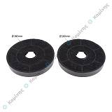 ΦΙΛΤΡΟ ΑΝΘΡΑΚΑ ΑΠΟΡ/ΡΑ  Φ160MM (ΣΕΤ)