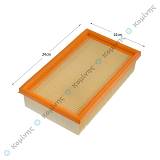 ΦΙΛΤΡΟ ΣΚΟΥΠΑΣ KARCHER NT65/2 ΙΜΙΤΑΣΙΟΝ