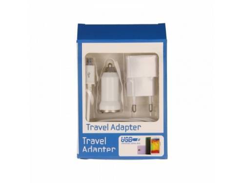 FTT9-027 ΦΟΡΤΙΣΤΗΣ 3 σε 1 FOR S3/S4/S5 /MICRO USB