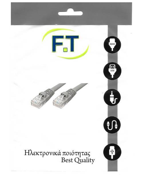 FTT16-623 ΚΑΛΩΔΙΩΣΗ UTP CAT6 PATCH CORD 3.0m