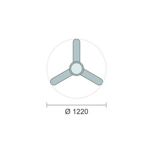 ΑΝΕΜΙΣΤΗΡΑΣ ΟΡΟΦΗΣ LED