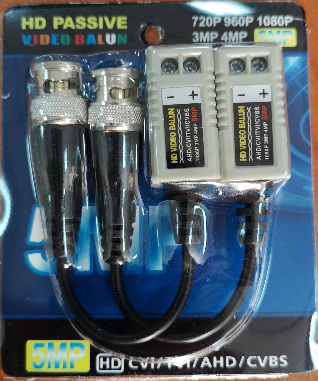 FTT10-015 1 Channel Passive HD Video Balun 5MP (ζευγος)