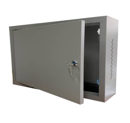 RACK20 KΑΜΠΙΝΑ ΕΠΙΤΟΙΧΙΑ 2U (530X400X140) Περιλαμβάνεται Πολύπριζο 6 θέσεων