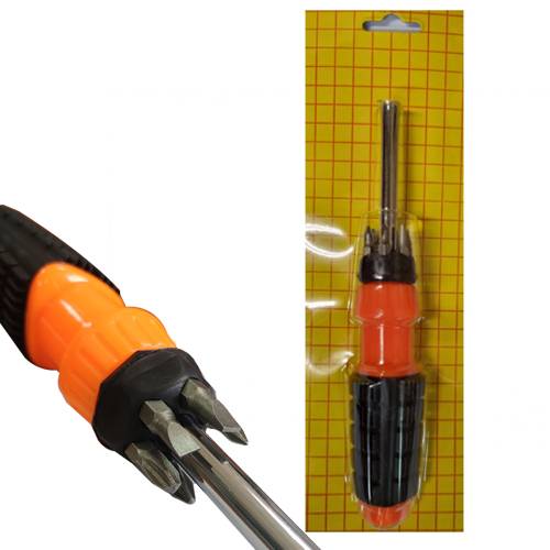TOOLS1635 ΚΑΤΣΑΒΙΔΙ ΜΑΓΝΗΤΙΚΟ ΜΕ 6 ΜΥΤΕΣ  WZ SD BIT 77095